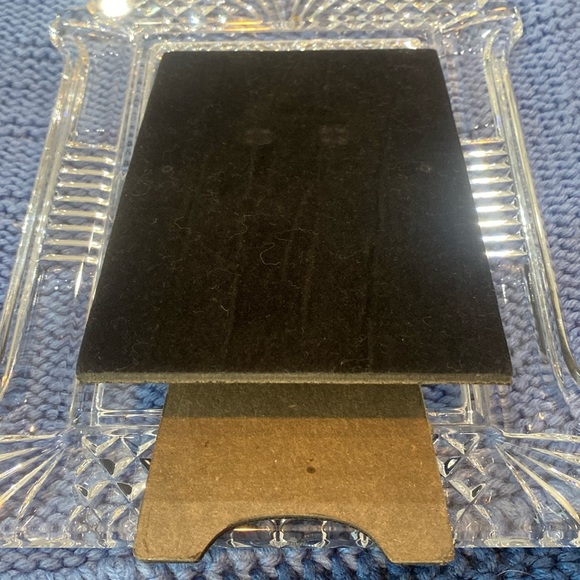 WATERFORD CRYSTAL PICTURE FRAME "ABBEVILLE" 4 X 6 photo area EUC - Picture 12 of 15